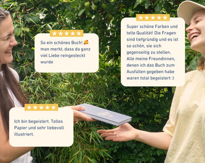 Freundschaftsbuch für Erwachsene - Seiten der Freundschaft | Gemeinsam Wachsen Verlag Mein Shop