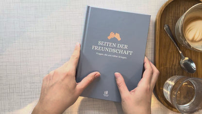Freundschaftsbuch für Erwachsene - Seiten der Freundschaft | Gemeinsam Wachsen Verlag